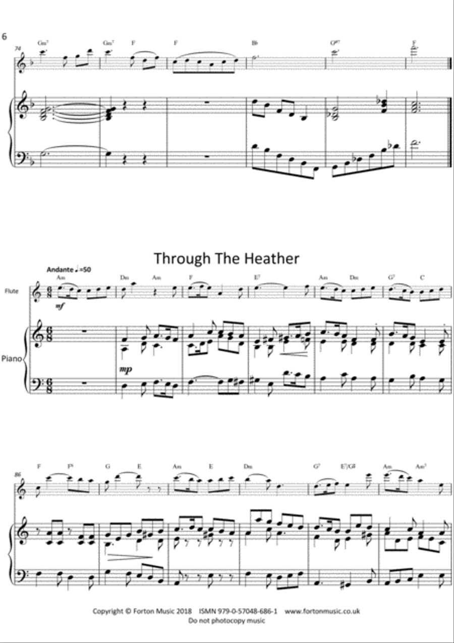 Moorland Suite Flute scores gallery preview page 6