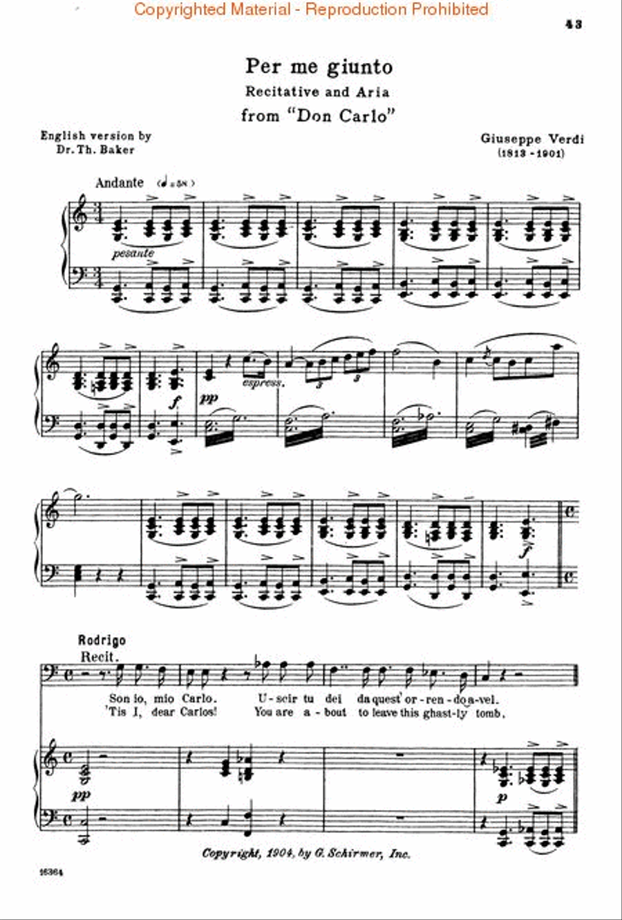 Operatic Anthology – Volume 4 Voice Solo scores gallery preview page 2