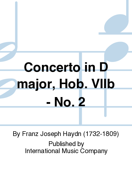 Concerto in D major, Hob. VIIb: No. 2 (GEVAERT-ROSE)