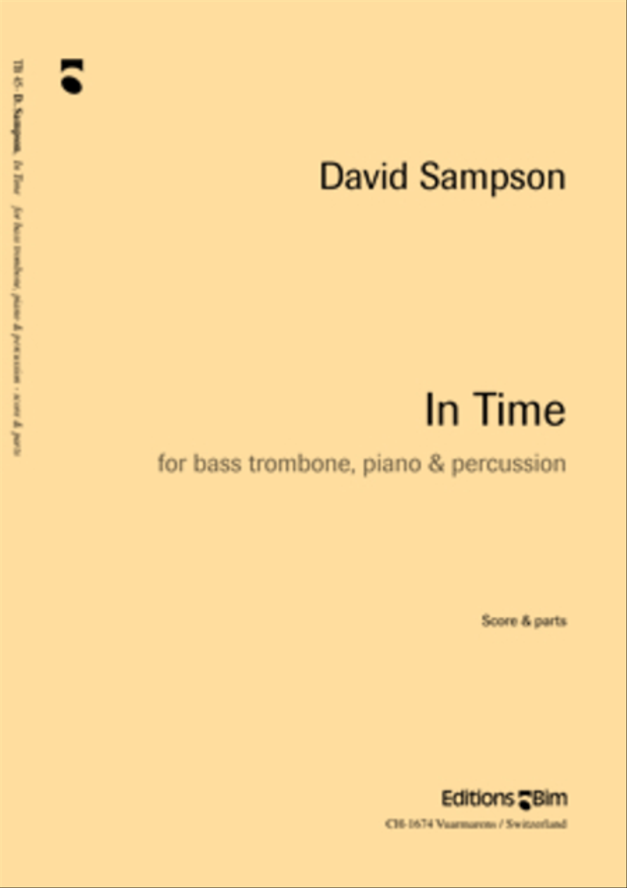 In Time Bass Trombone scores gallery preview page 1