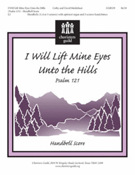 I Will Lift Mine Eyes Unto the Hills - Handbell Part image number null