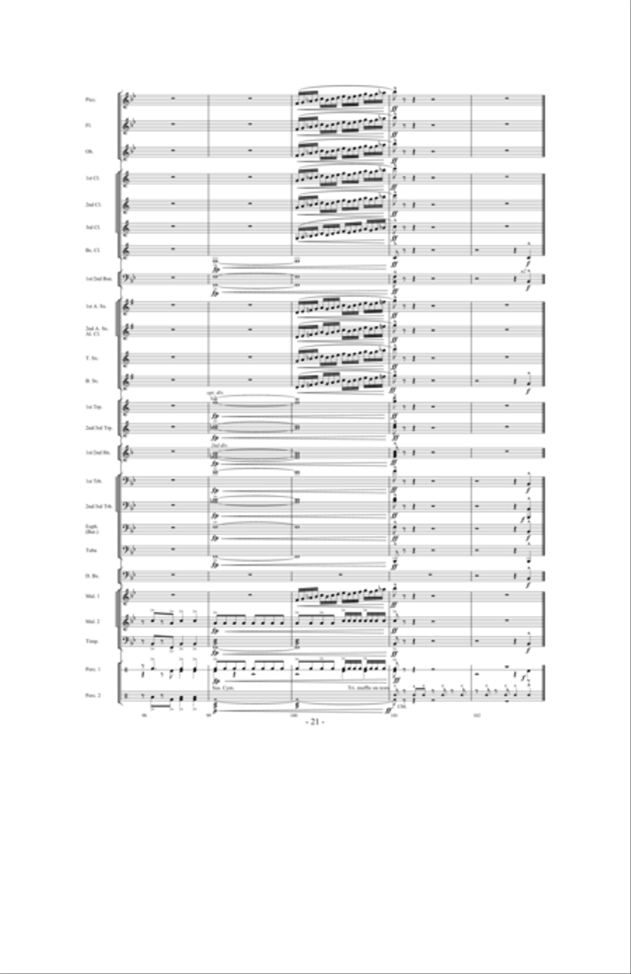 Nightflight Concert Band scores gallery preview page 20