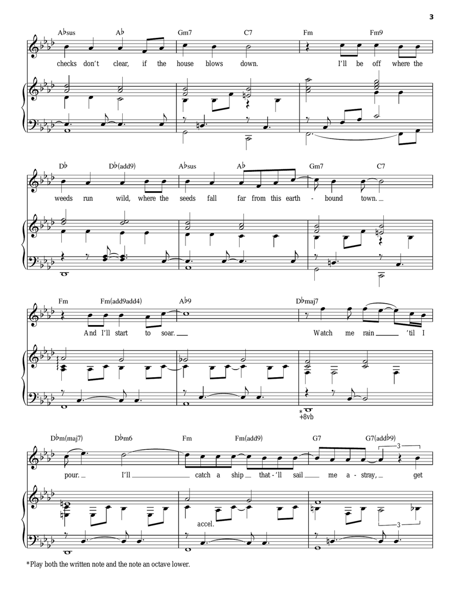 Flight Piano, Vocal scores gallery preview page 3