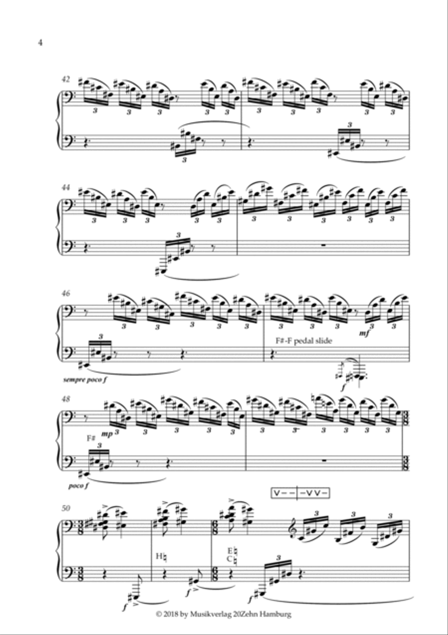 Lamento d'Orfeo Harp scores gallery preview page 6