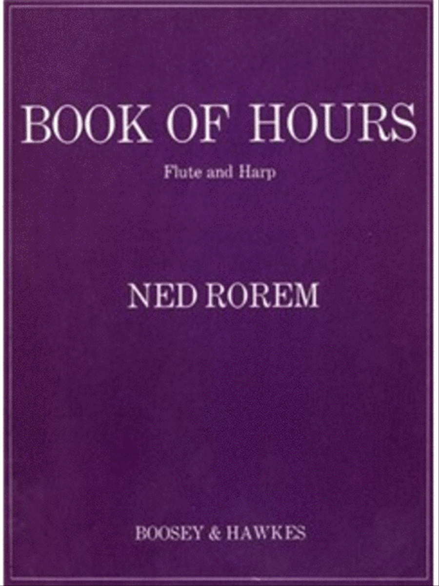 Book of Hours Flute scores gallery preview page 1