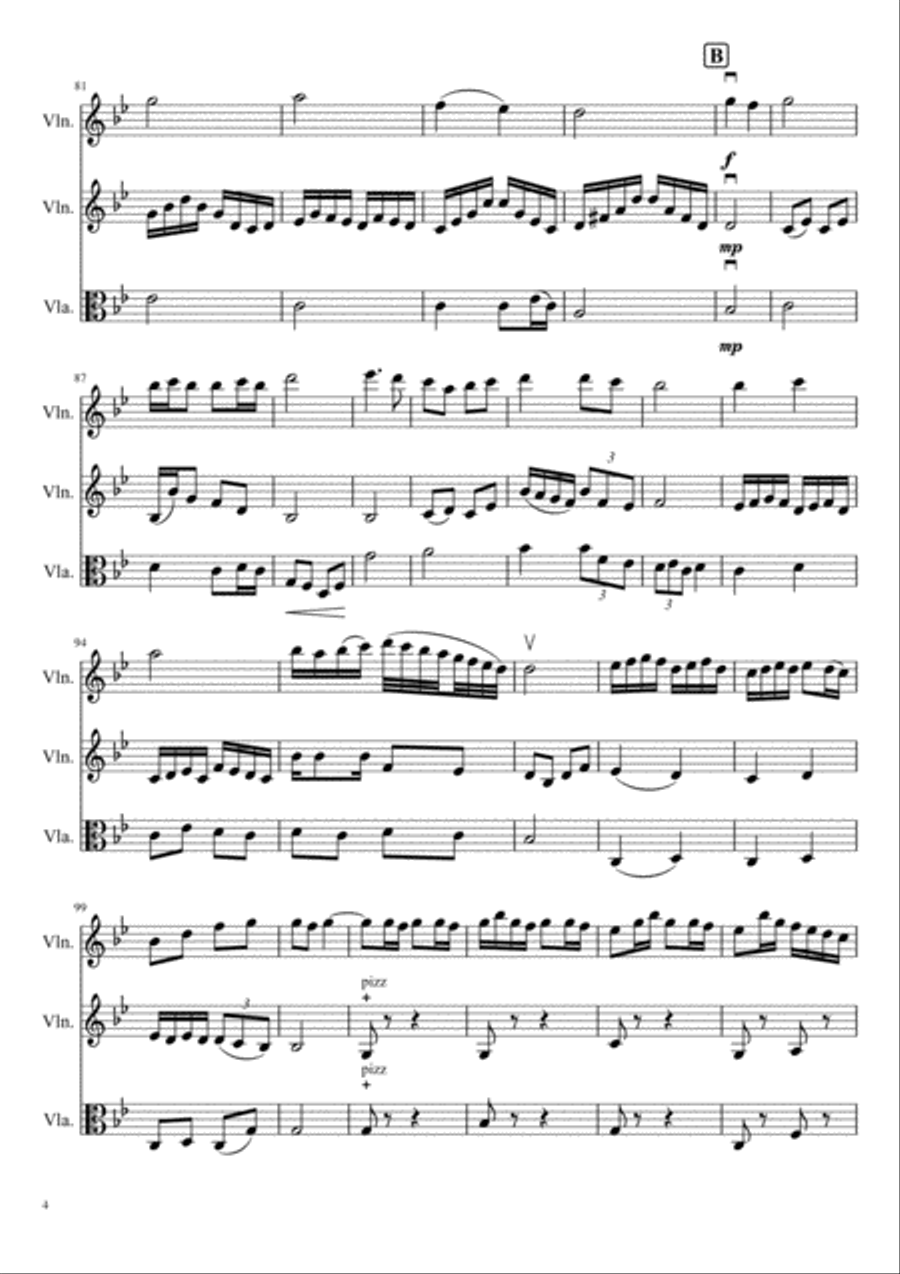 String Trio No.1 String Trio scores gallery preview page 4