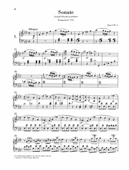 Piano Sonatas Volume 1