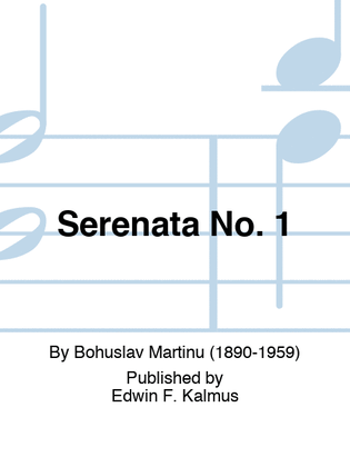 Serenade No. I, H. 217