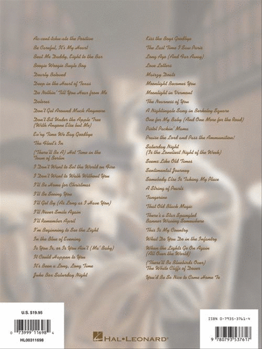 I'll Be Seeing You - 51 Songs Of World War II (2nd Edition)