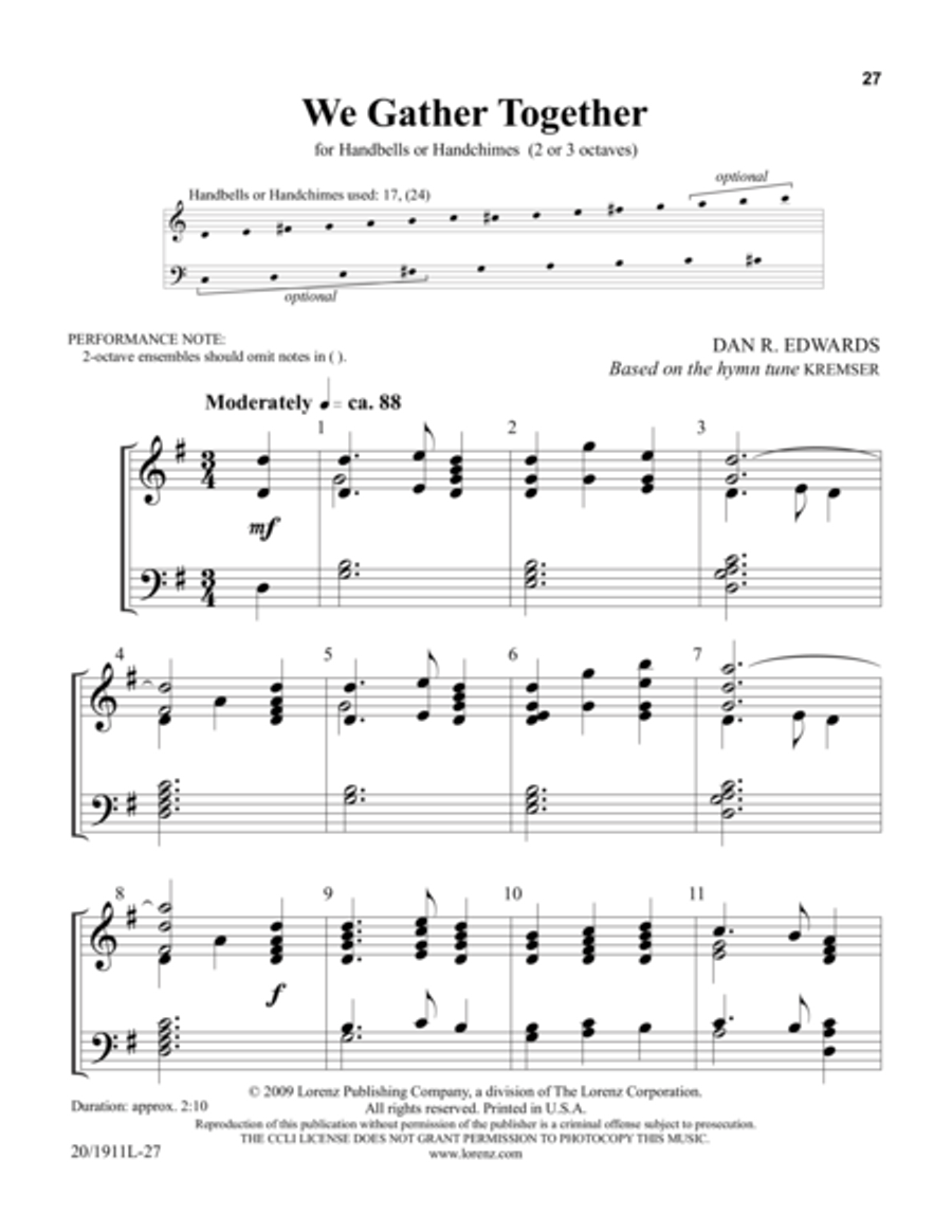The Best of Ring and Rejoice! - Volume 5 3-Octaves scores gallery preview page 15