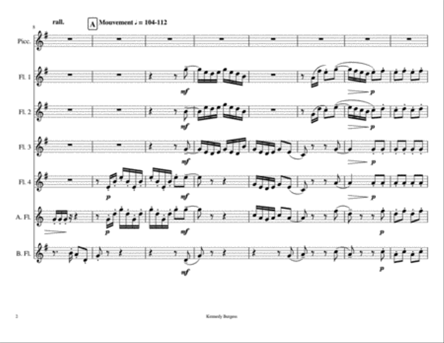 Minstrels Minstrels Woodwind Ensemble scores gallery preview page 2