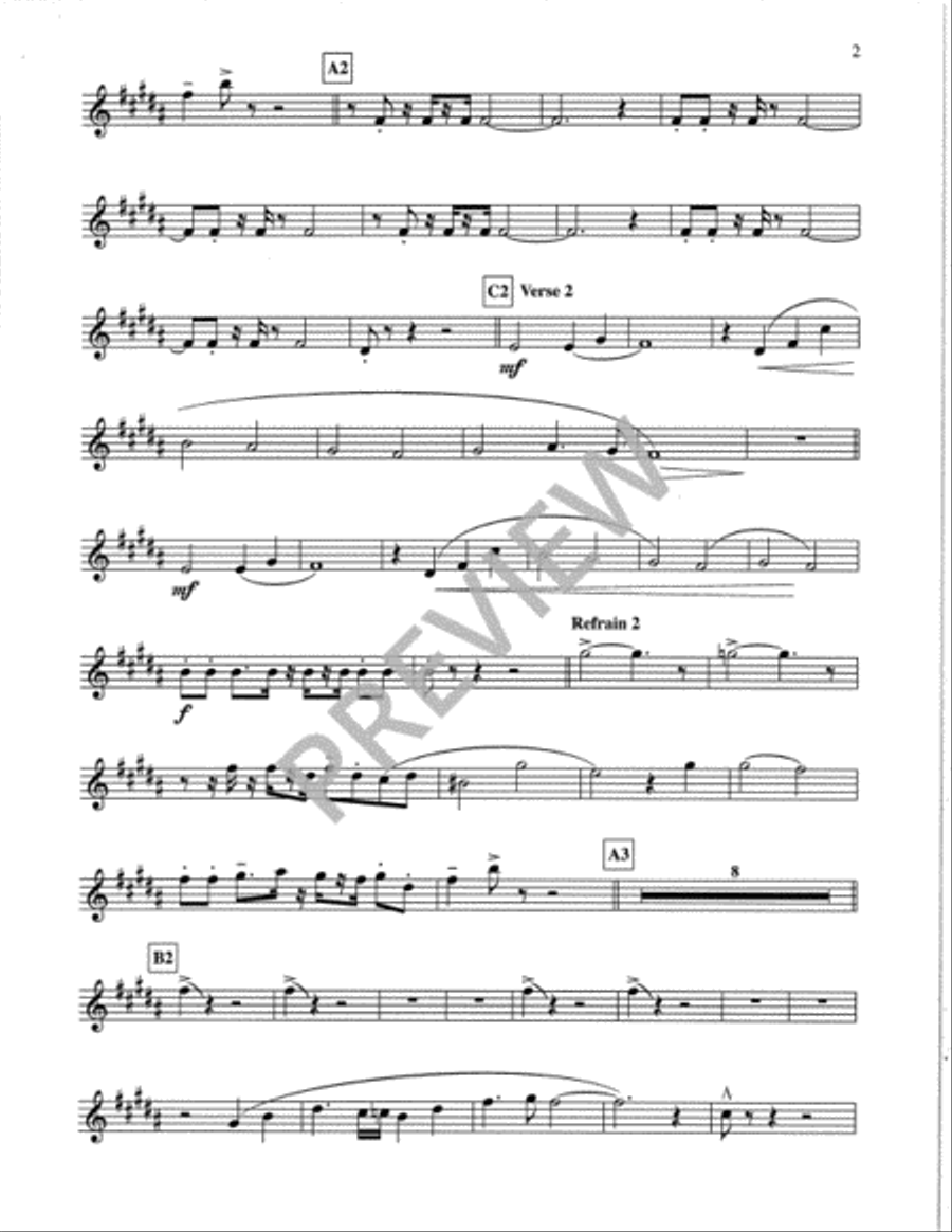 Incredible Abundance - Instrument edition Alto Saxophone scores gallery preview page 6