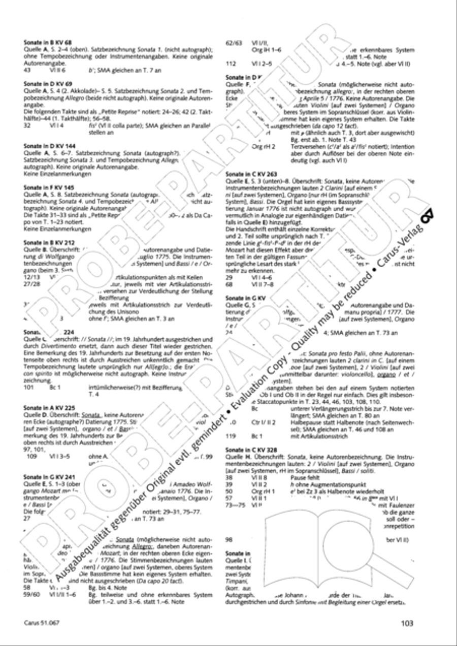 Church Sonatas Church Sonatas Collection / Songbook scores gallery preview page 104
