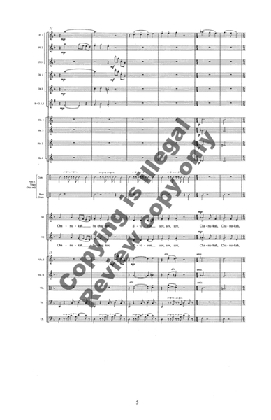 Five-sided S'vivon (Orchestra Score)
