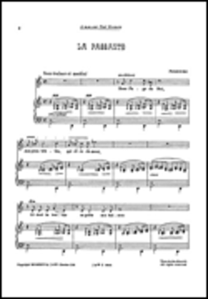 Book cover for Poldowski: La Passante for Voice with Piano acc.