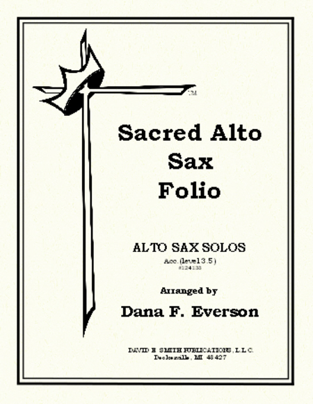 Sacred Alto Sax Folio