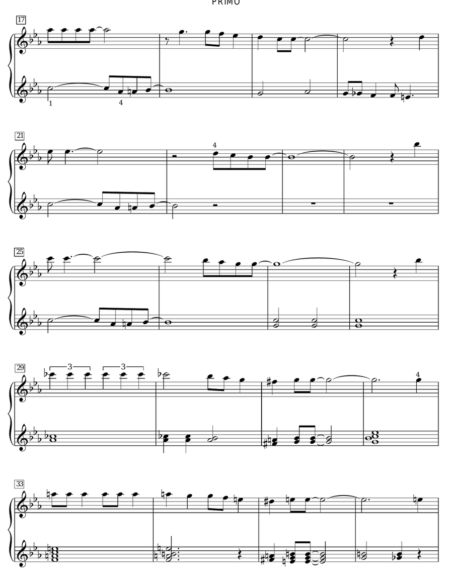 I've Got You Under My Skin Piano Duet scores gallery preview page 4