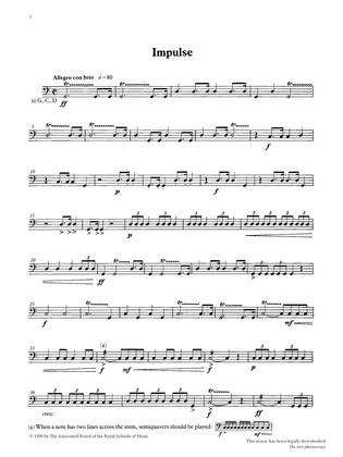 Impulse from Graded Music for Timpani, Book IV