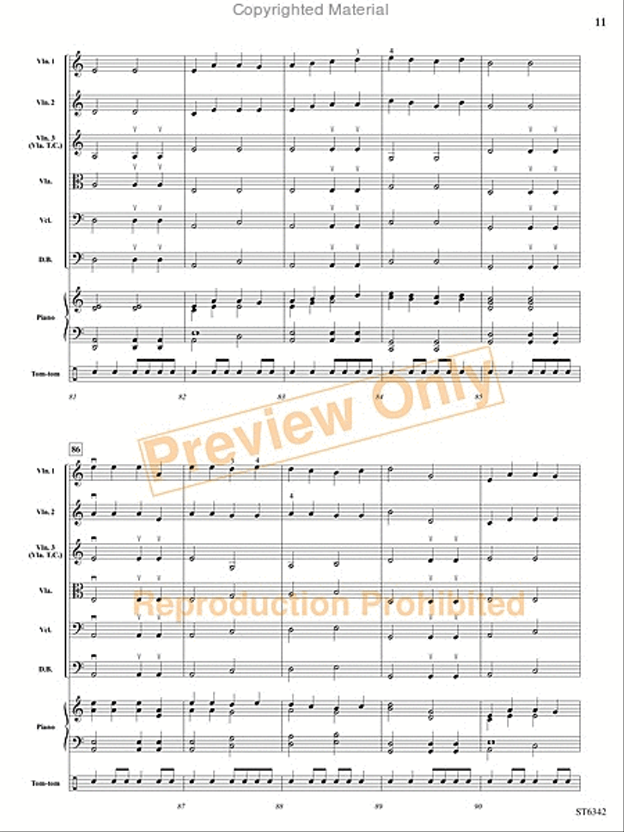 Viking String Orchestra scores gallery preview page 12
