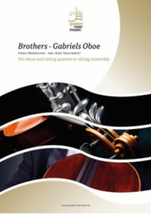 Book cover for Brothers & Gabriels Oboe (for solo oboe/flute and strings)