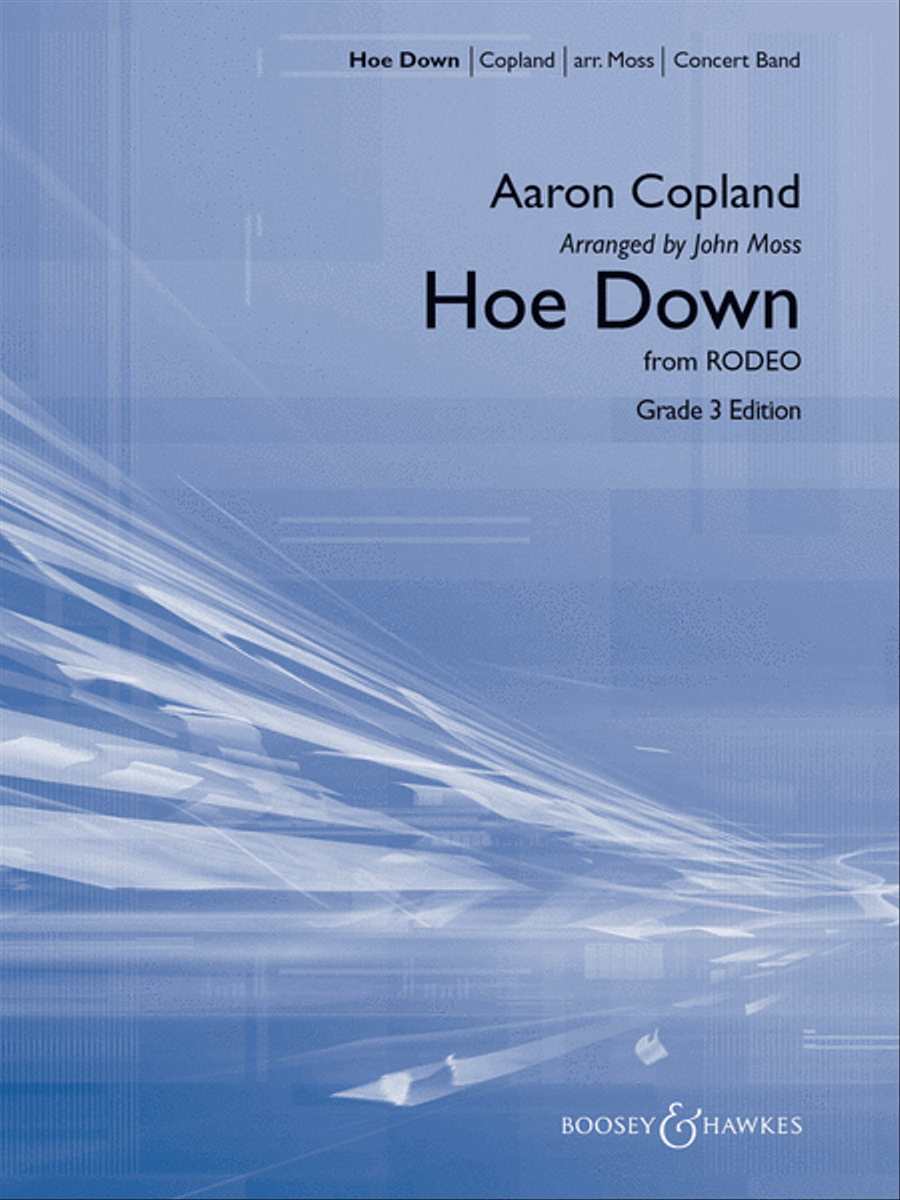 Hoe Down (from Rodeo) Concert Band scores gallery preview page 1