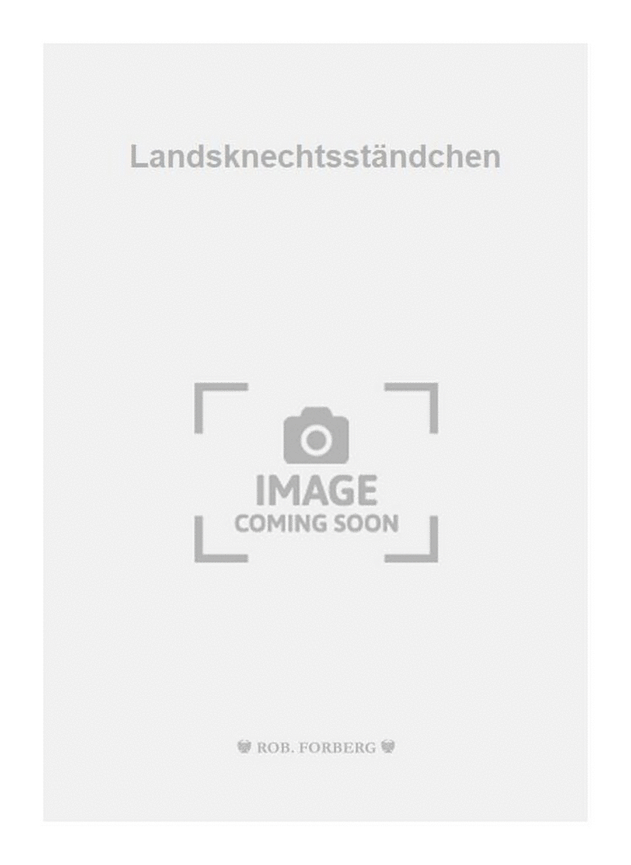 Landsknechtsständchen School and Community scores gallery preview page 1