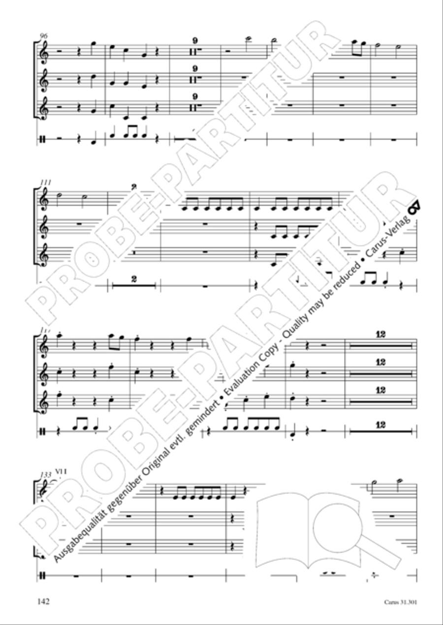 Bach for Brass 1: Cantatas I Voice scores gallery preview page 151