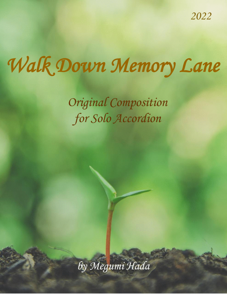 Walk Down Memory Lane Accordion scores gallery preview page 1