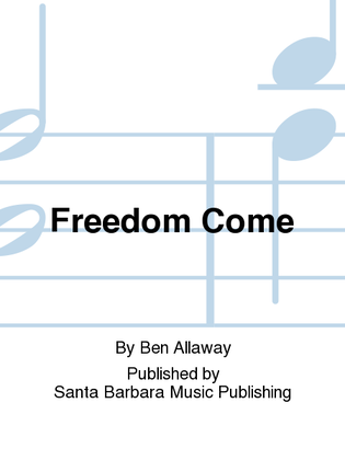 Book cover for Freedom Come
