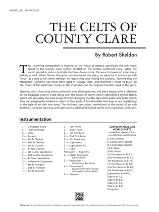 The Celts of County Clare: Score