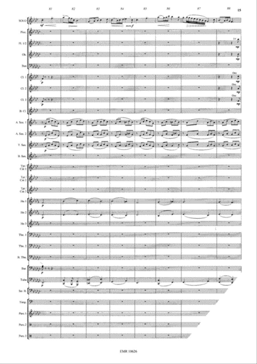 Saltatio Diabolica Concert Band scores gallery preview page 16