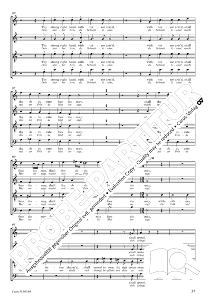 Saul Saul SSATB scores gallery preview page 38