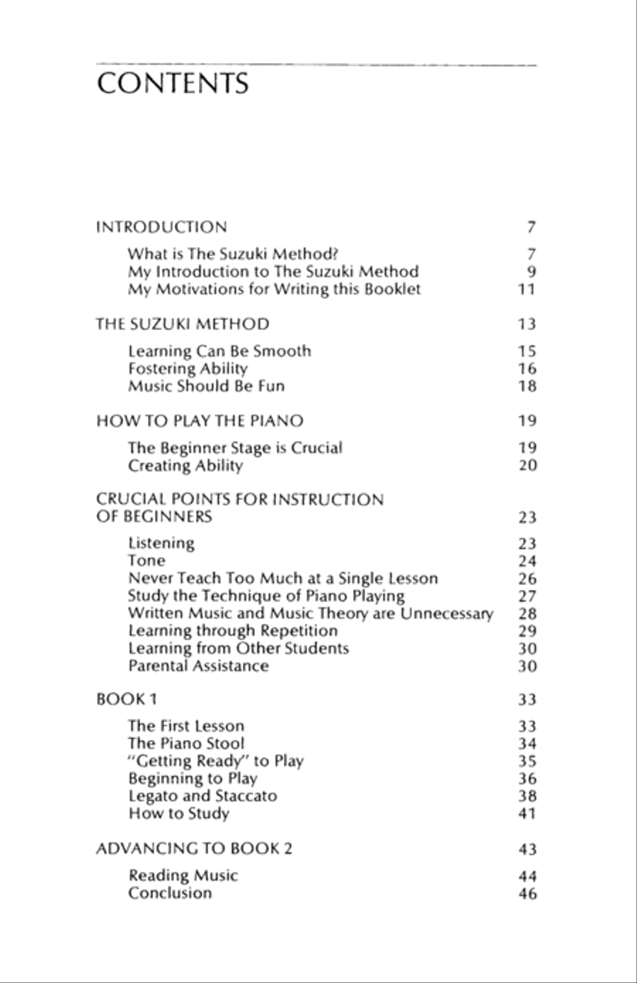 Thoughts on the Suzuki Piano School Piano Method scores gallery preview page 11