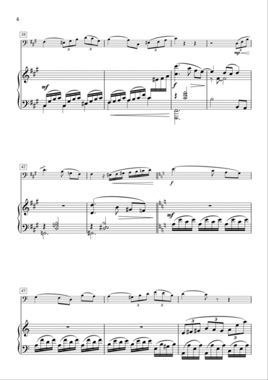 l'Adieu l'Adieu Chamber Music scores gallery preview page 4