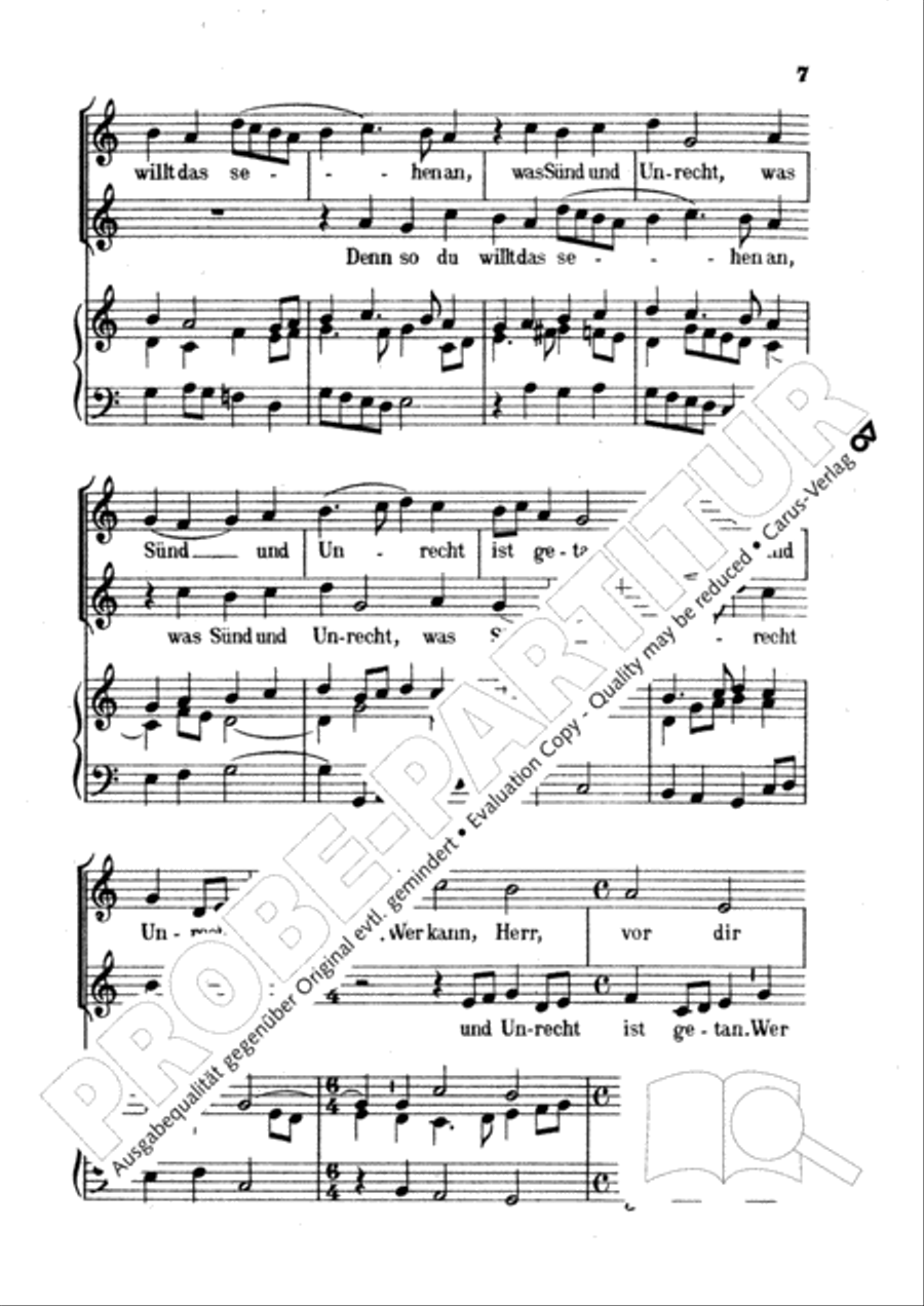 Stern: Der Choral im Kanon Choir scores gallery preview page 9