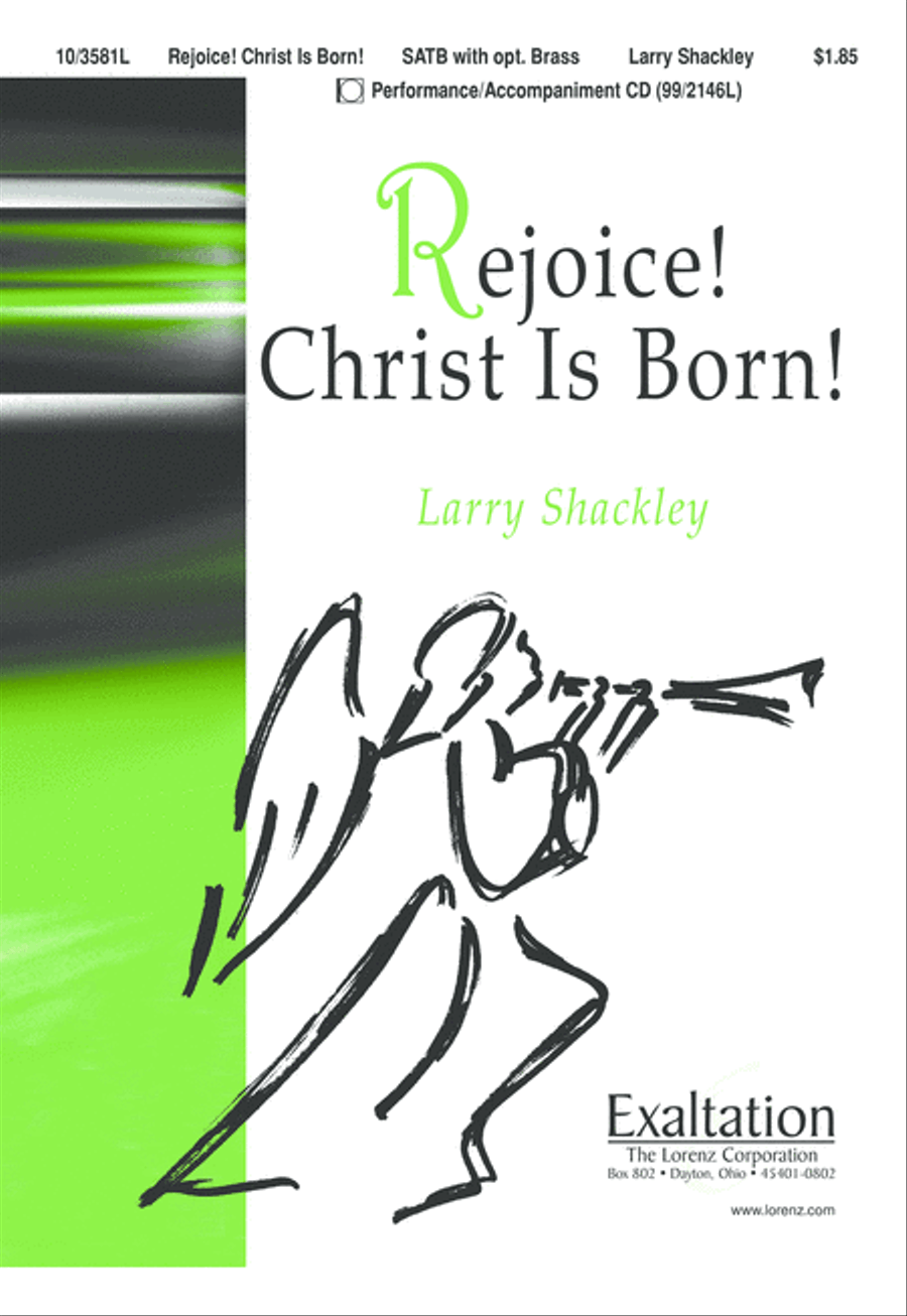 Rejoice! Christ Is Born! 4-Part scores gallery preview page 2