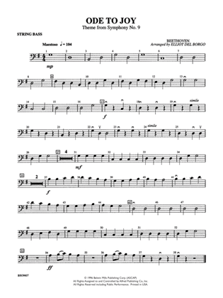 Ode to Joy: String Bass
