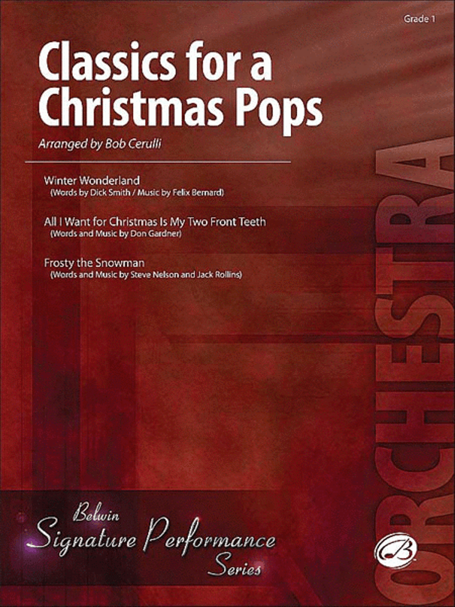 Classics for a Christmas Pops, Level 1