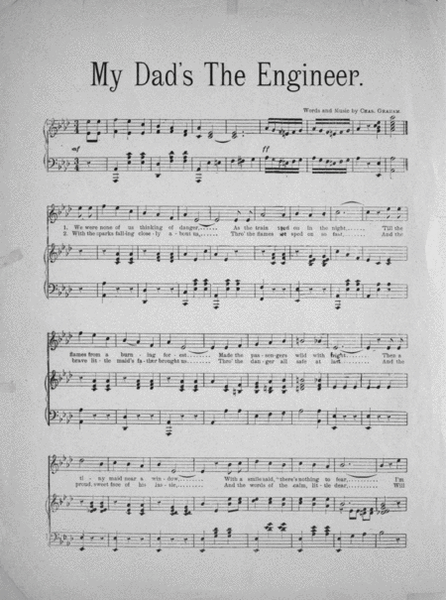 My Dad's The Engineer. Descriptive Song & Chorus