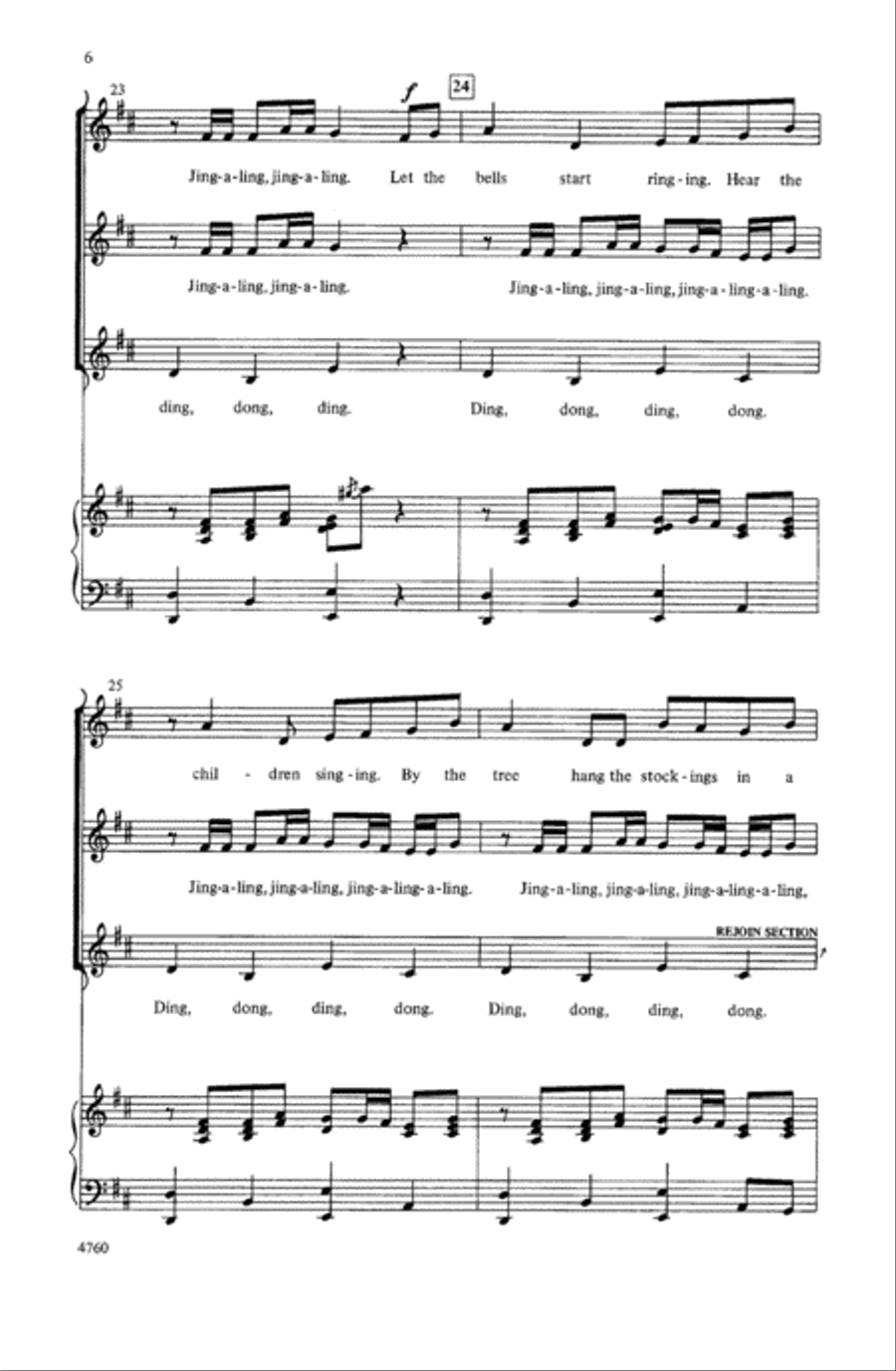 Bring a Little Jingle Bring a Little Jingle Choir scores gallery preview page 5