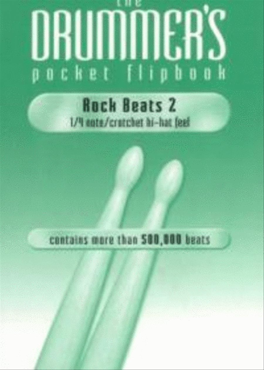 The Drummers Flipbook: Rock Beats 2 Drums scores gallery preview page 1