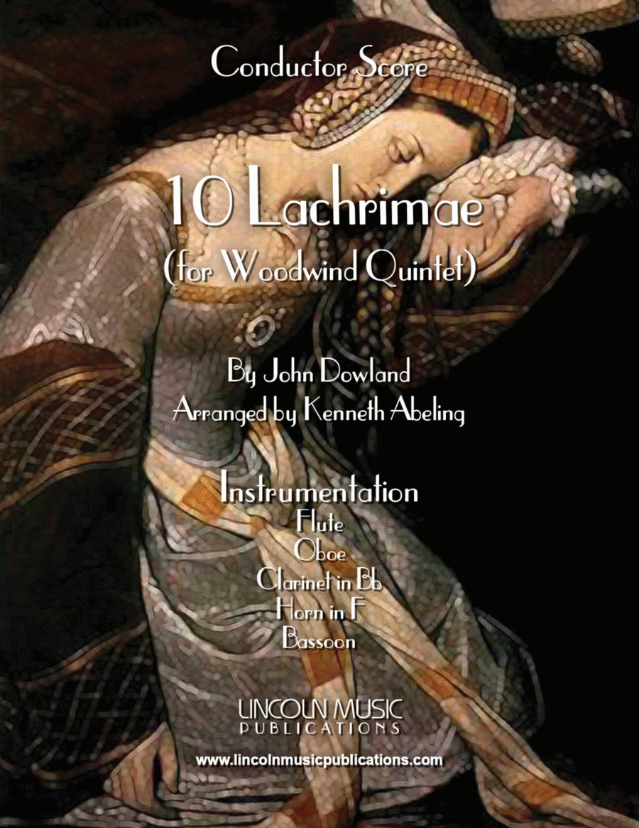 Dowland - 10 Lachrimae (for Woodwind Quintet) Woodwind Quintet scores gallery preview page 1