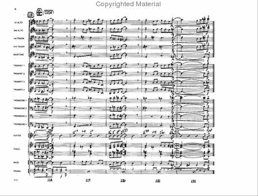 Chops, Don't Fail Me Now Jazz Ensemble scores gallery preview page 17