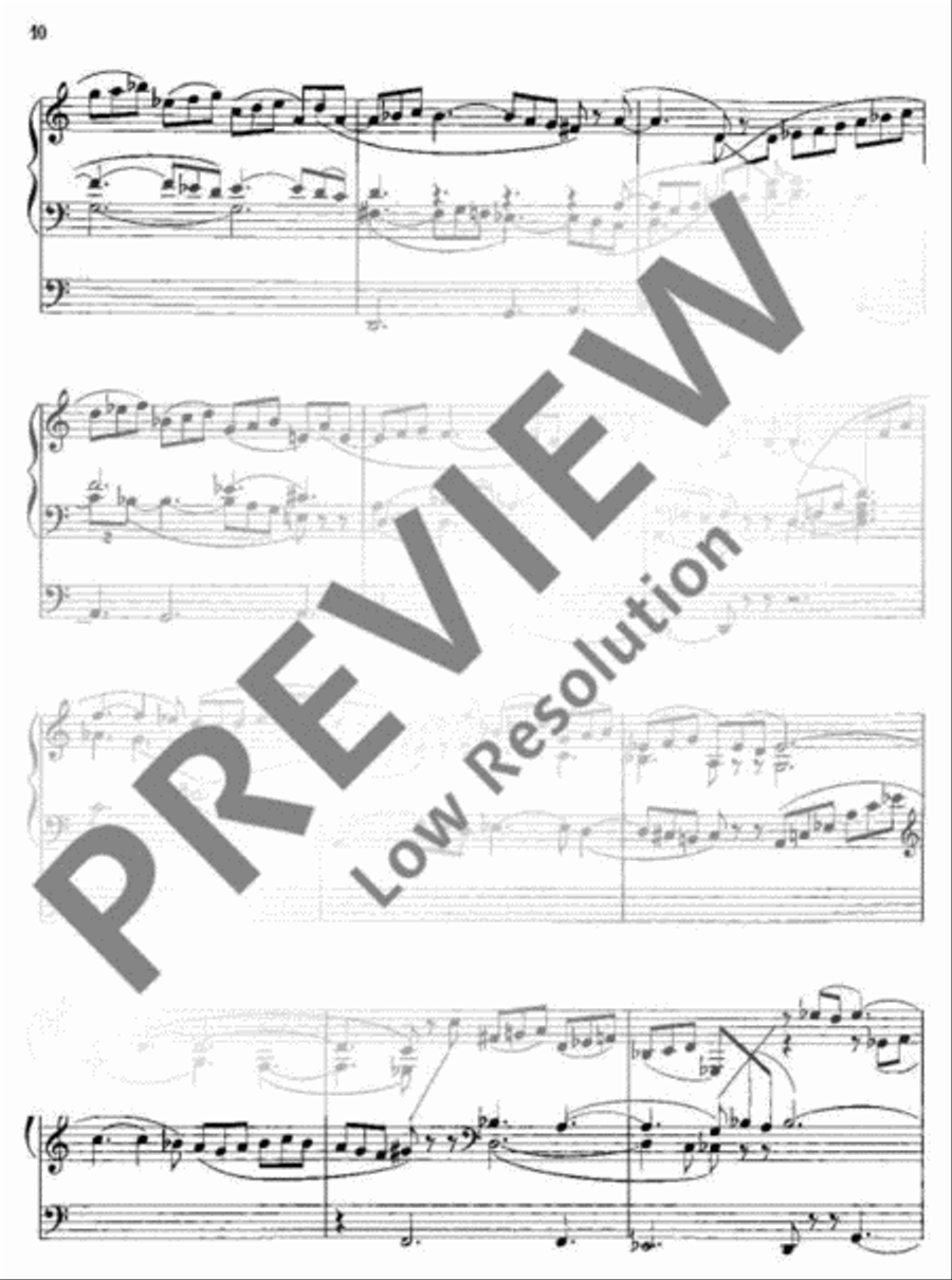 Partita Partita Organ scores gallery preview page 11