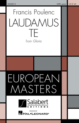 Book cover for Laudamus Te (from Gloria)