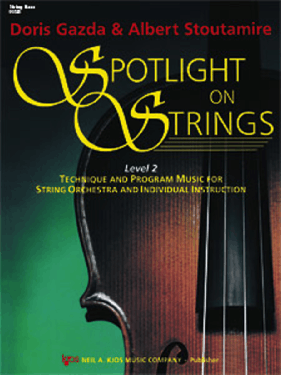 Spotlight on Strings, Book 2 - String Bass Orchestra scores gallery preview page 1