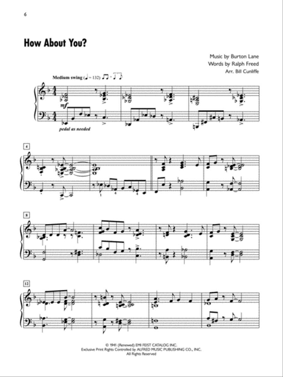 Jazz Performer -- Uniquely Familiar Piano Solo scores gallery preview page 2