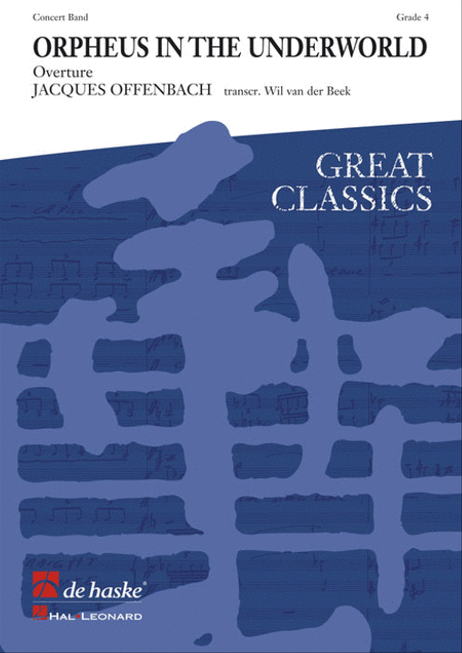 Orpheus in the Underworld Concert Band scores gallery preview page 1