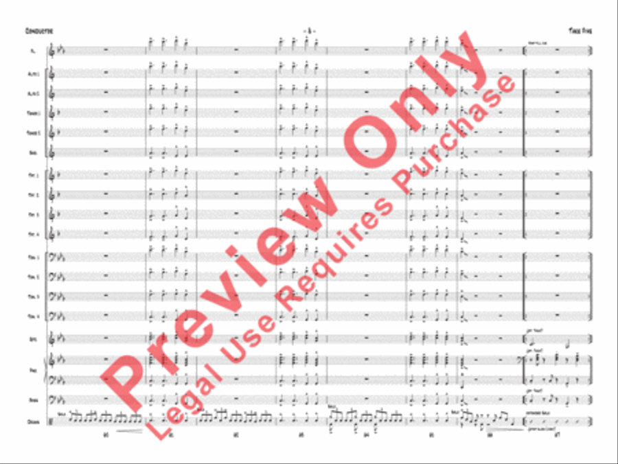 Take Five Jazz Ensemble scores gallery preview page 12