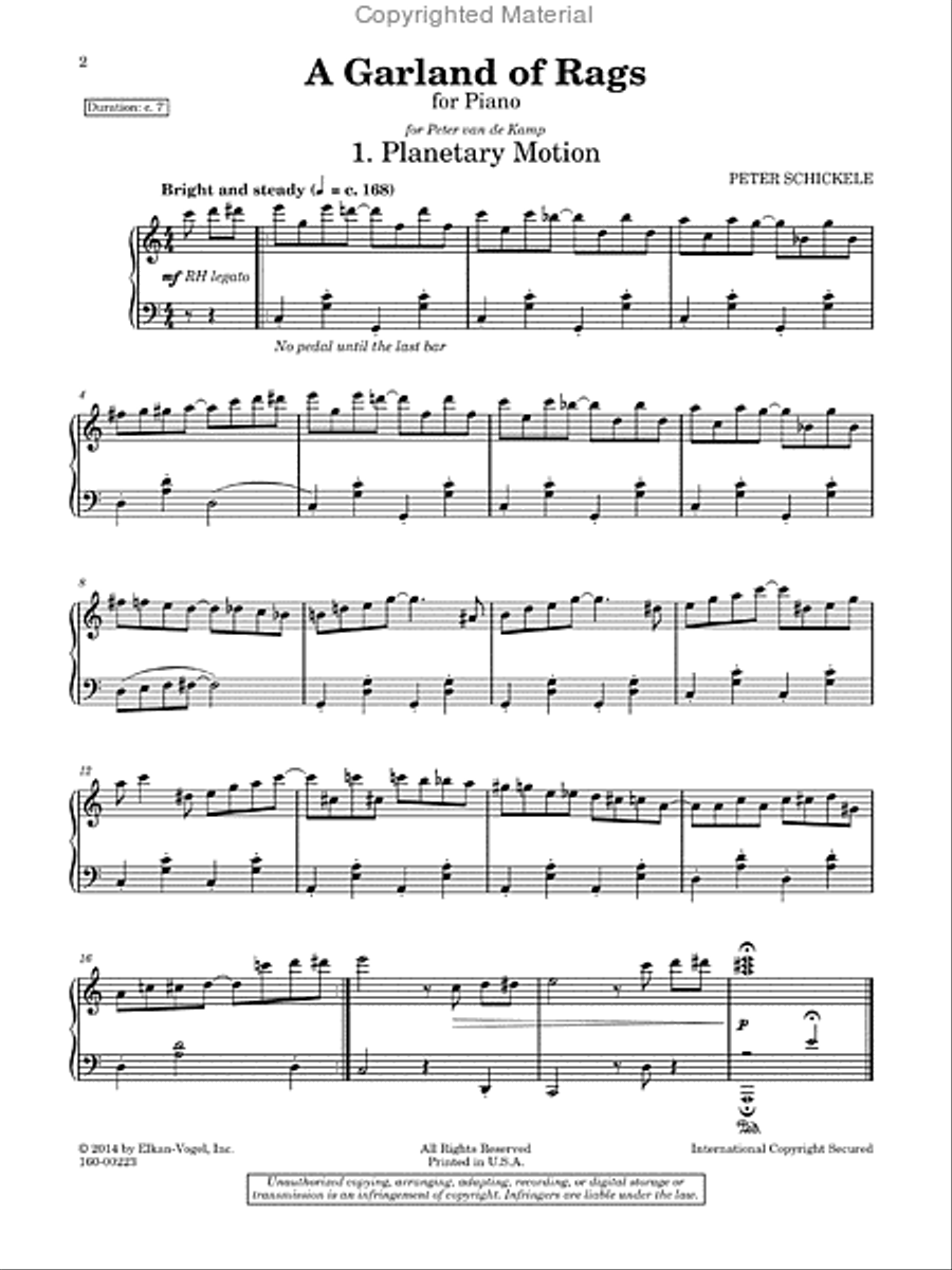 A Garland Of Rags Chamber Music scores gallery preview page 2